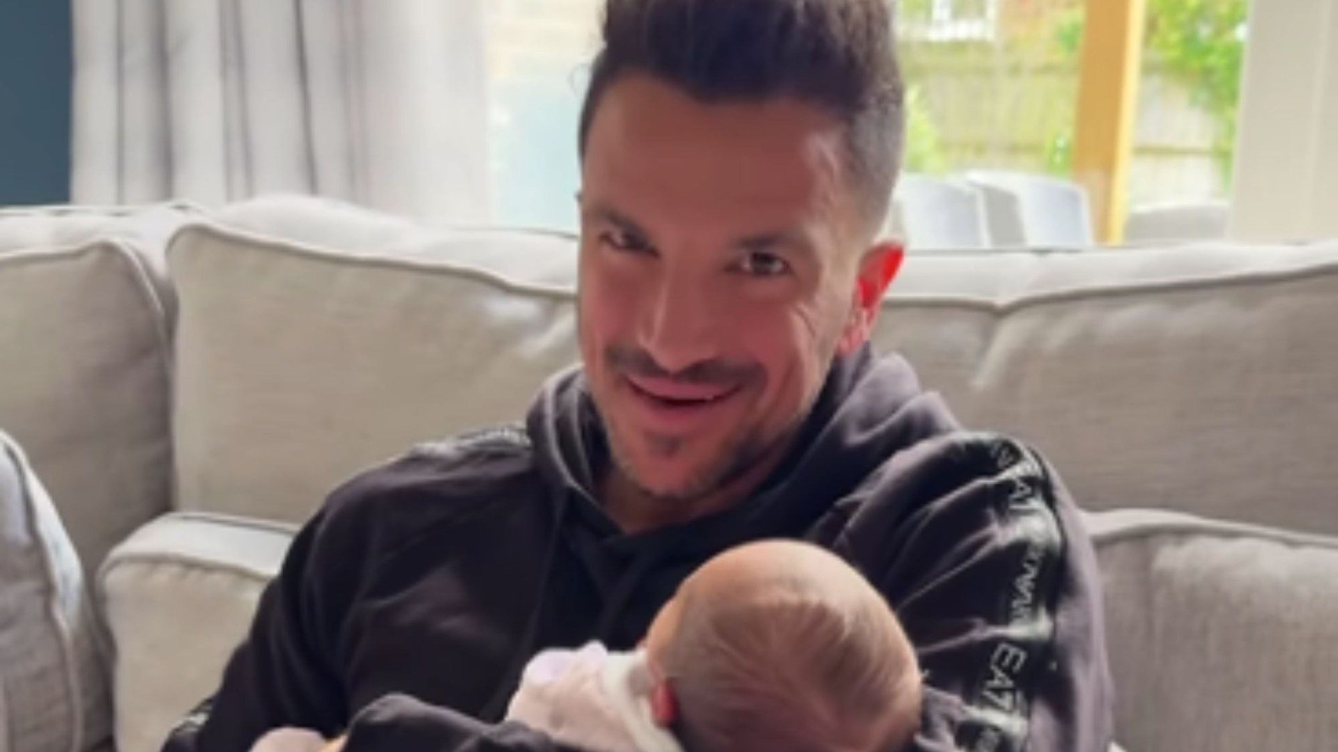 Peter Andre reveals ‘no name’ for newborn daughter in sweet tribute to Emily | Exclusive Video