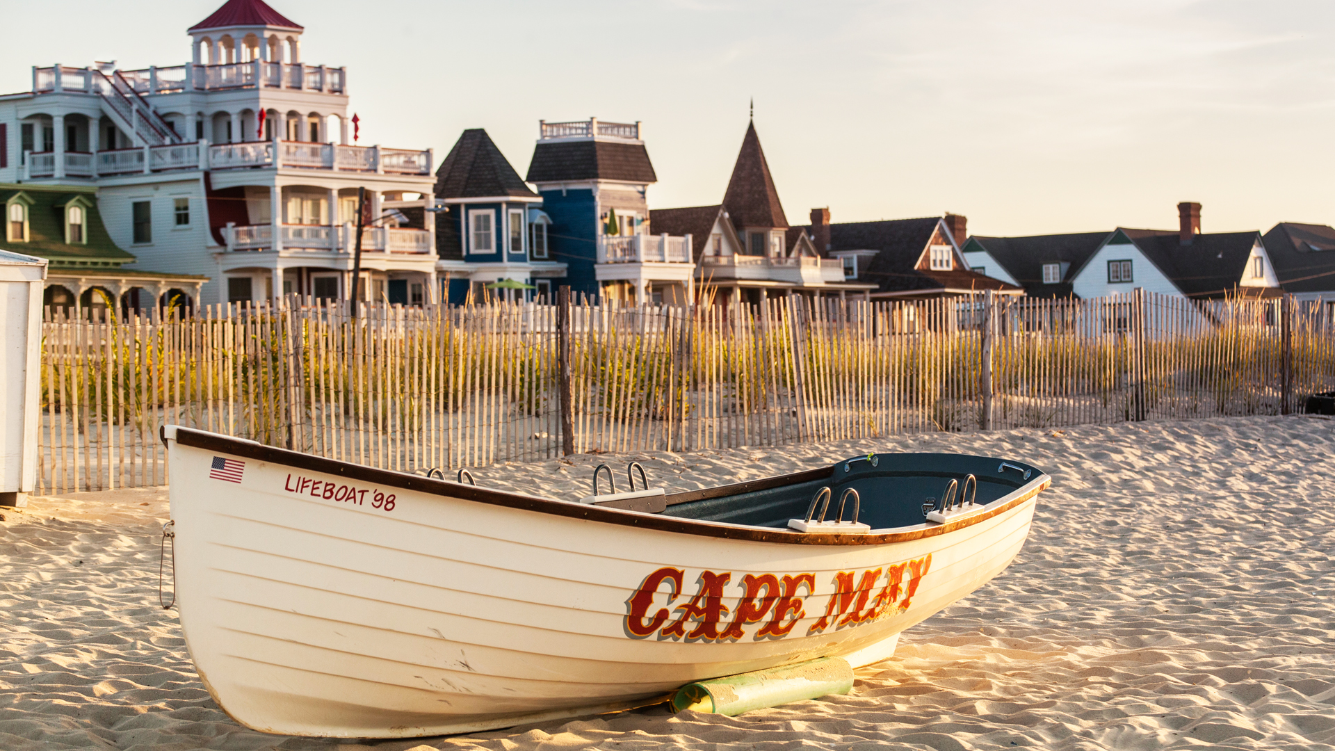 Step into a Postcard: Explore America’s Oldest Seaside Resort with Victorian Houses and Pristine Beaches