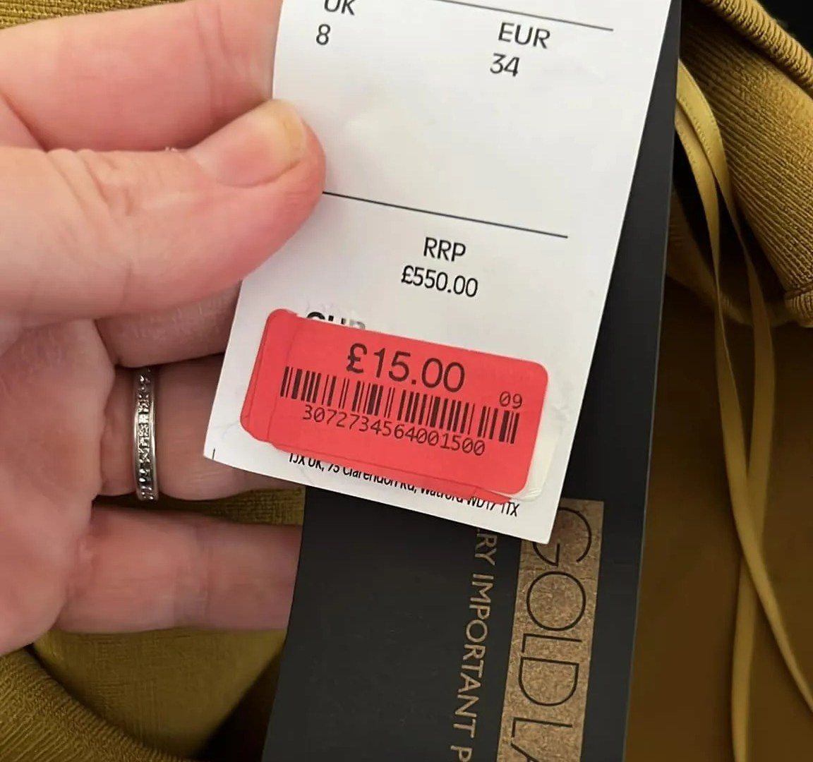 Unbelievable Deal: How I scored a £550 dress for just £15 at TK Maxx with this secret tag for ‘insane’ bargains