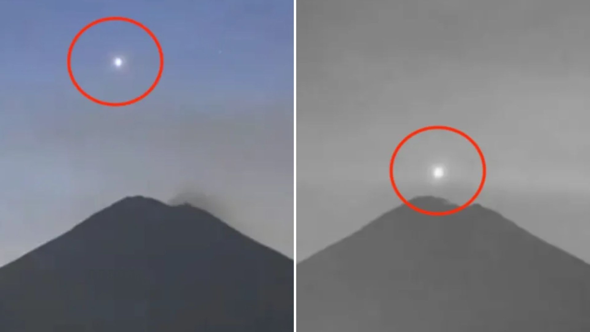 “Unbelievable: Glowing UFO Enters Volcano – Is This a Portal for Alien Spaceships?” #UFO #AlienSpacecraft #WormholeDiscovery