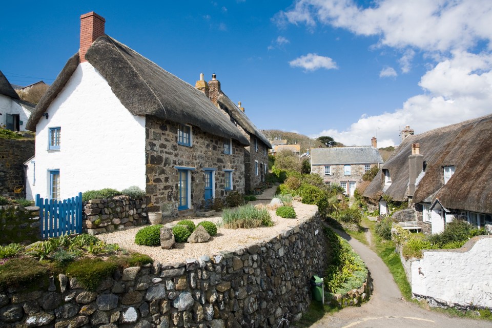 Thatched cottages of Cadgwith