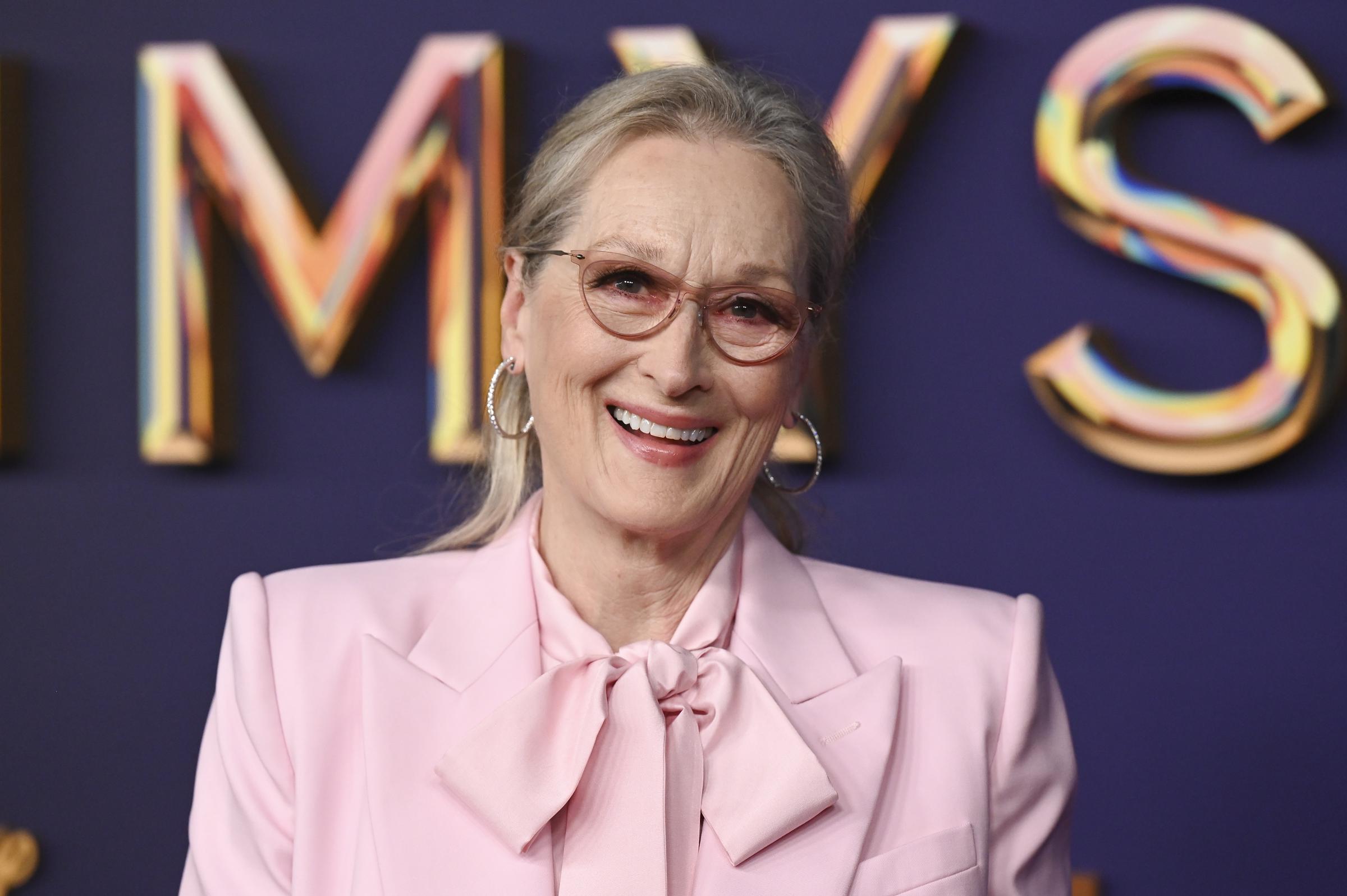 Meryl Streep attends the 76th Primetime Emmy Awards on September 15, 2024, in Los Angeles, California.