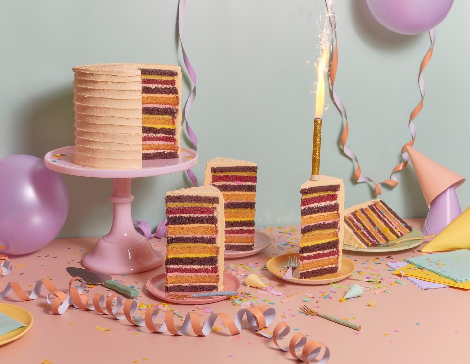 Experts estimate that more than £40million is spent on birthday cakes during those weeks