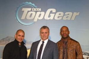 Chris hosted Top Gear with two huge stars