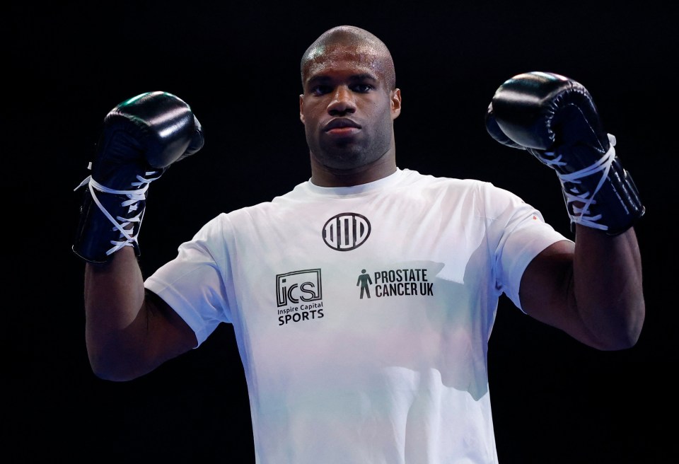 Daniel Dubois is preparing for his blockbuster showdown with Anthony Joshua