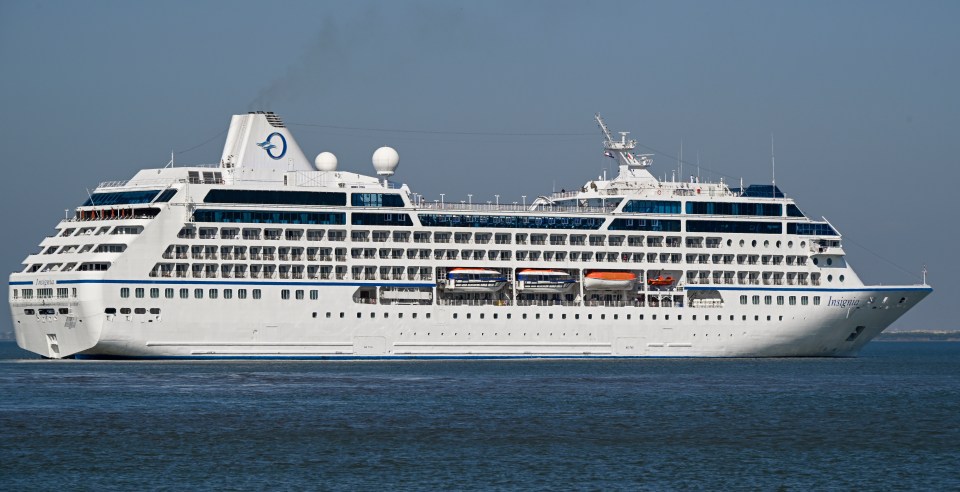 Luxury cruise ship Insignia from Oceania Cruises