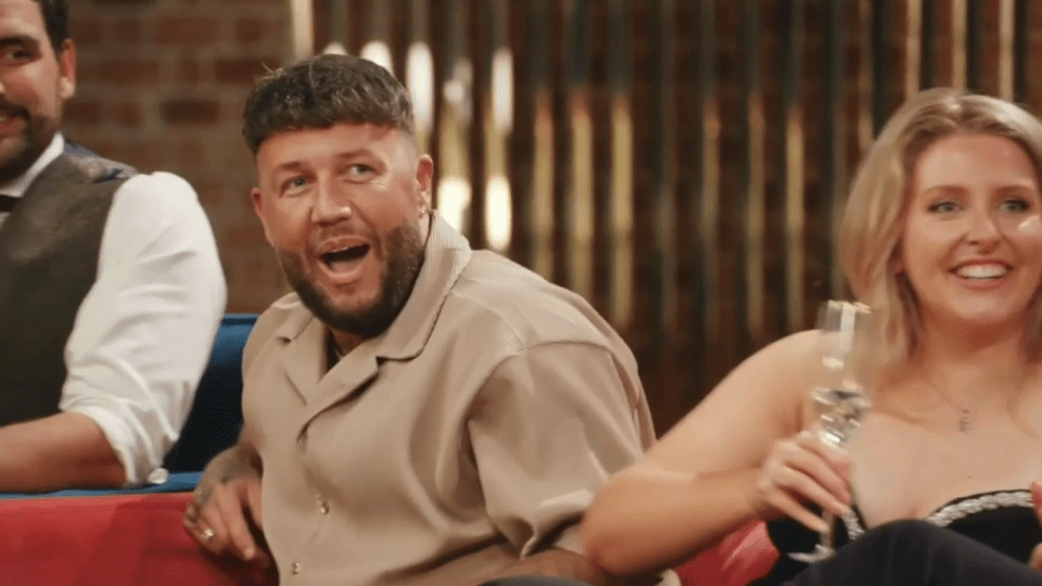 MAFS UK's Adam Nightingale awkwardly lit up after meeting a co-star's 'wife'