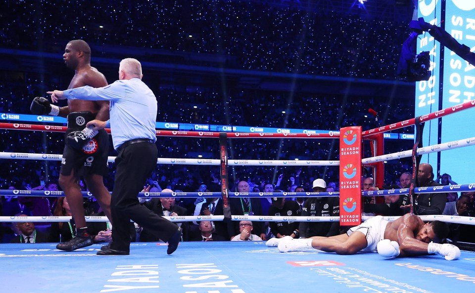 Daniel Dubois brutally knocked out Anthony Joshua