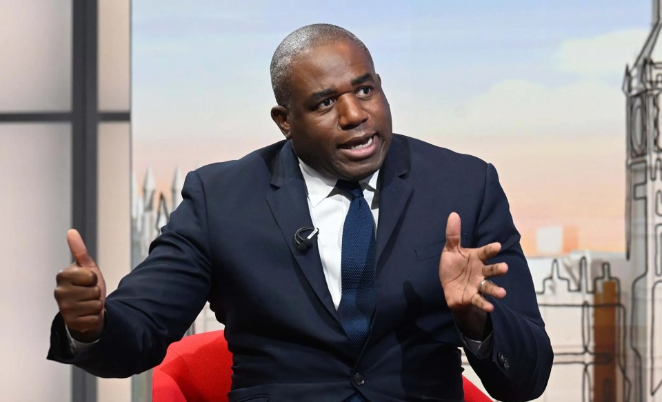 Foreign Secretary David Lammy