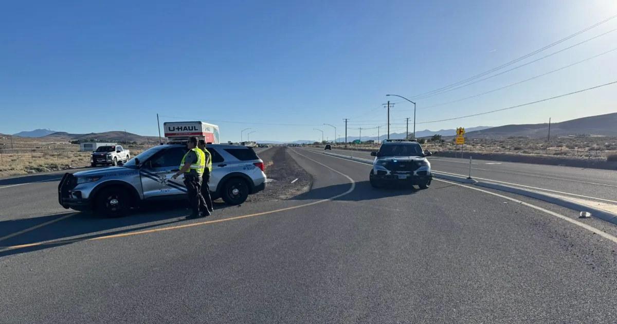 One Killed in Two-Car Crash Near Silver Springs as Nevada Highway Patrol Closes U.S. 50 Lanes and Ramsay Weeks Cutoff for Hours
